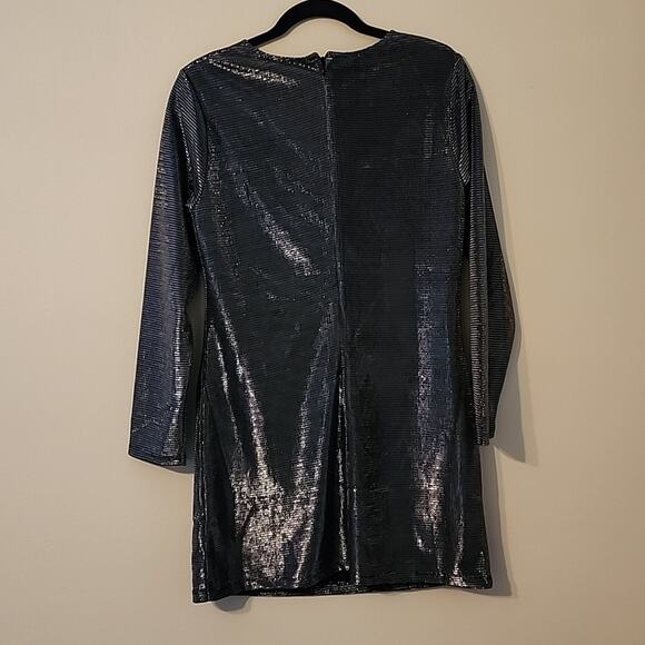 NEW Sanctuary Night Disco Cutout Metallic Dress - Picture 9 of 10